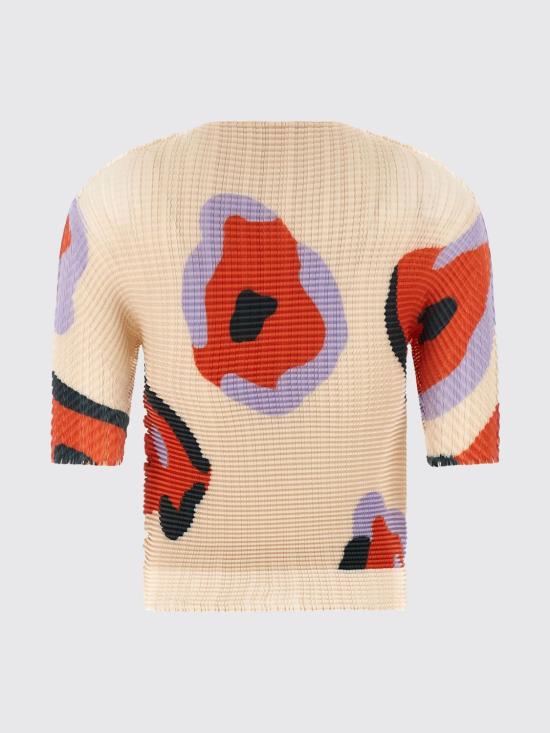 26SS 이세이 미야케 탑 IM66FJ697 46 Beige - ISSEY MIYAKE