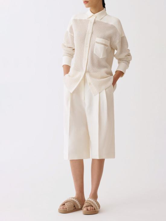26SS 파비아나 필리피 셔츠 MAD276F043M156 VR1 Butter - FABIANA FILIPPI