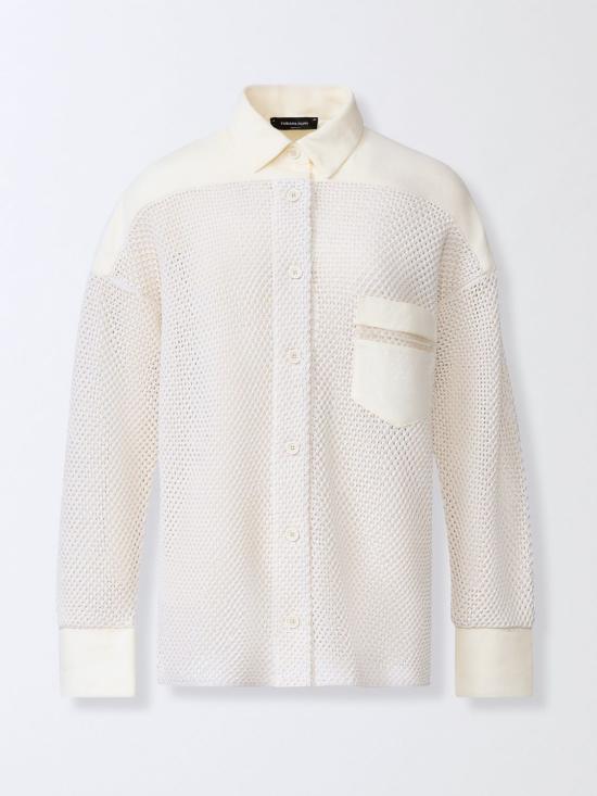 26SS 파비아나 필리피 셔츠 MAD276F043M156 VR1 Butter - FABIANA FILIPPI