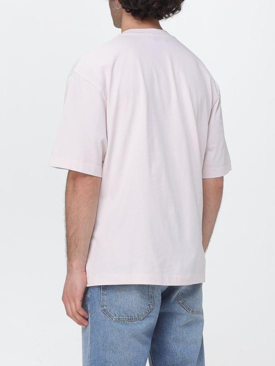 26SS 오프화이트 반팔 티셔츠 44MAA120S26J00U 680 Pink - OFF WHITE