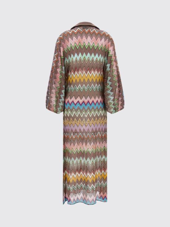 26SS 미소니 롱 원피스 MS26SQ1ZBR014K SM9YK Multicolor - MISSONI