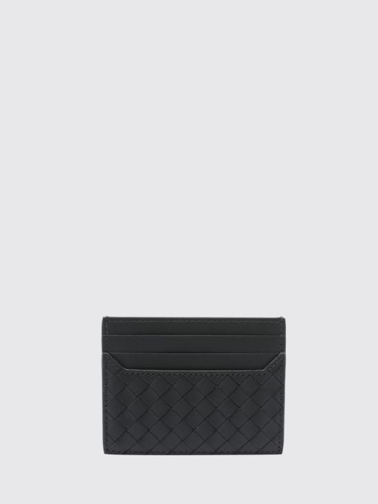 26SS 보테가베네타 인트레치아토 피콜로 카드 케이스 817397V4LQ1 3009 Green - BOTTEGA VENETA