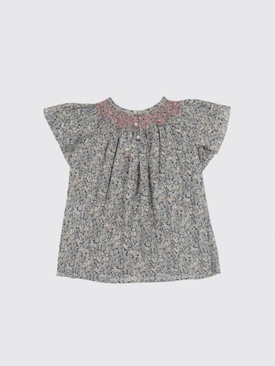 26SS [키즈] 봉쁘앙 셔츠 S06GBLW00014 519A Blue - BONPOINT