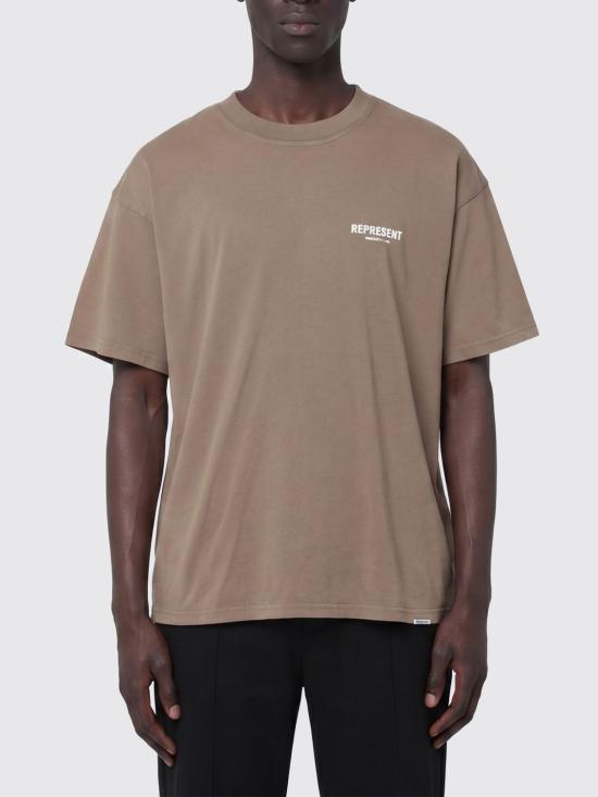 26SS 리프레젠트 반팔 티셔츠 OCM41114C 16 Beige