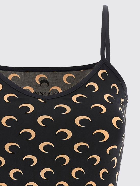 26SS 마린세르 롱 원피스 WDR485ACJER0001 IT99 Black - MARINE SERRE