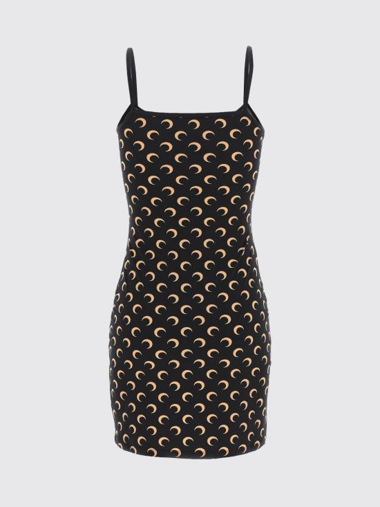 26SS 마린세르 롱 원피스 WDR485ACJER0001 IT99 Black - MARINE SERRE