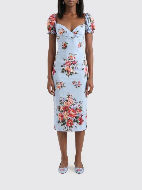 26SS 돌체앤가바나 플라워 부케 프린트 드레스 F612STFSA8P HC5ZO Multicolor