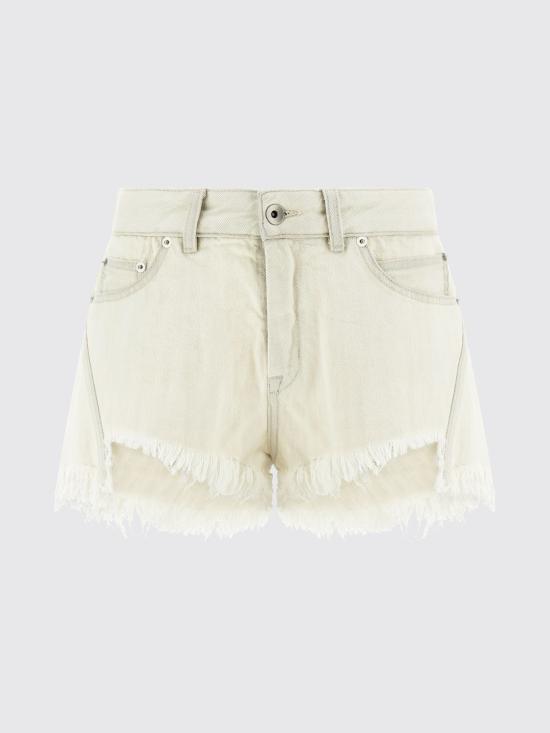 26SS 릭 오웬스 숏팬츠 RO01F6396DMW 51 White - RICK OWENS