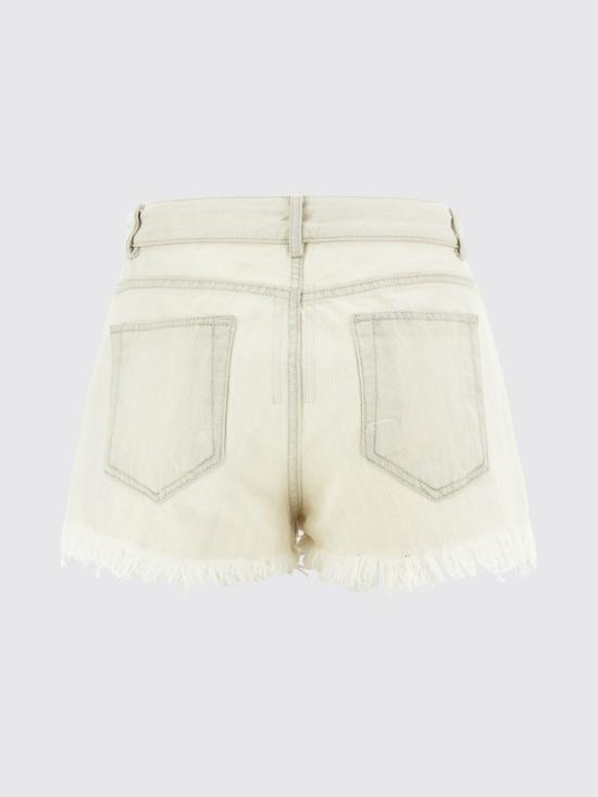 26SS 릭 오웬스 숏팬츠 RO01F6396DMW 51 White - RICK OWENS