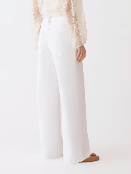 26SS 파비아나 필리피 팬츠 PAD276F342M138 VR1 White - FABIANA FILIPPI