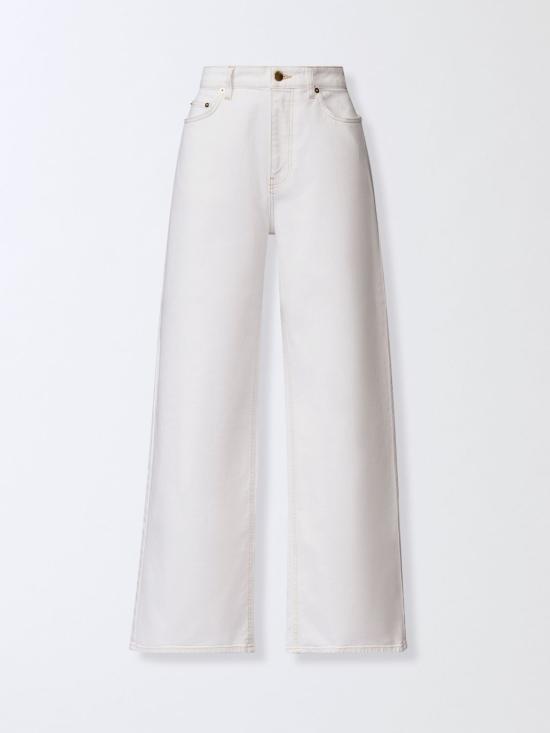 26SS 파비아나 필리피 팬츠 PAD276F342M138 VR1 White - FABIANA FILIPPI