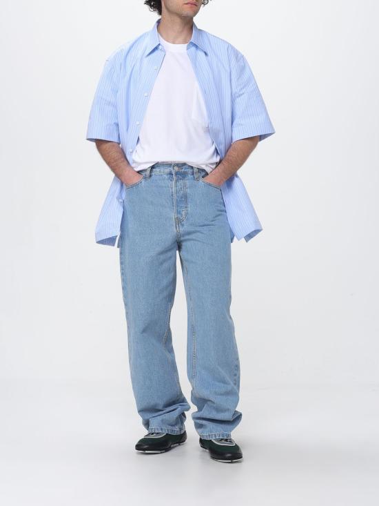 26SS 드리스 반 노튼 셔츠 2610207003021 514 Blue - DRIES VAN NOTEN