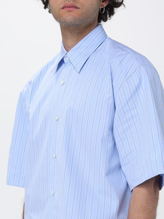 26SS 드리스 반 노튼 셔츠 2610207003021 514 Blue - DRIES VAN NOTEN