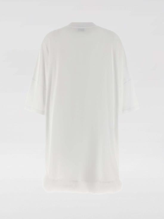 26SS 모스키노 미디 원피스 04380542 1001 White - MOSCHINO