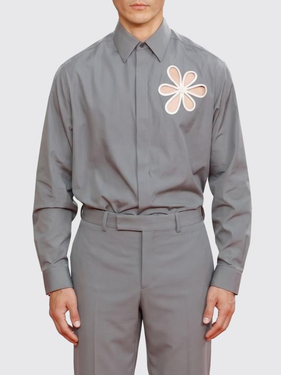 26SS 펜디 셔츠 FS1319AYX8 F0DUC Grey