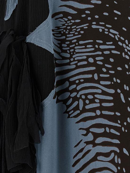 26SS 살바토레 페라가모 스커트 13I457 793912 Gnawed Blue - SALVATORE FERRAGAMO