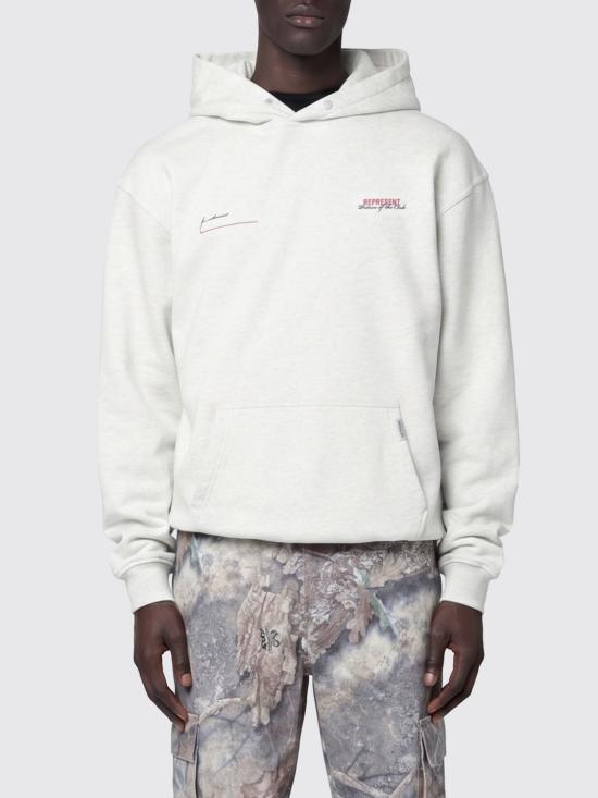 26SS 리프레젠트 긴팔 티셔츠 MLM4270CO 30 Cream