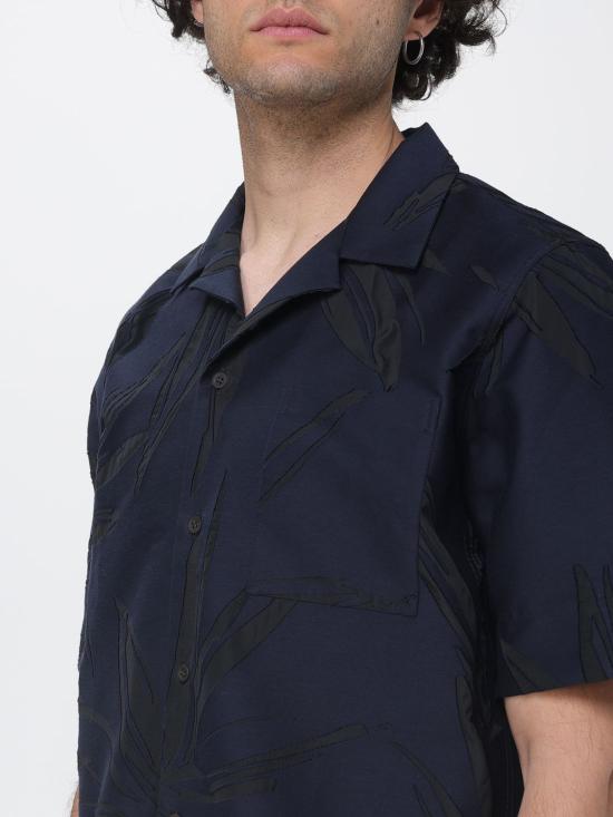26SS 드리스 반 노튼 반팔 셔츠 2610207423199 509 Blue - DRIES VAN NOTEN