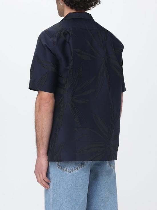 26SS 드리스 반 노튼 반팔 셔츠 2610207423199 509 Blue - DRIES VAN NOTEN