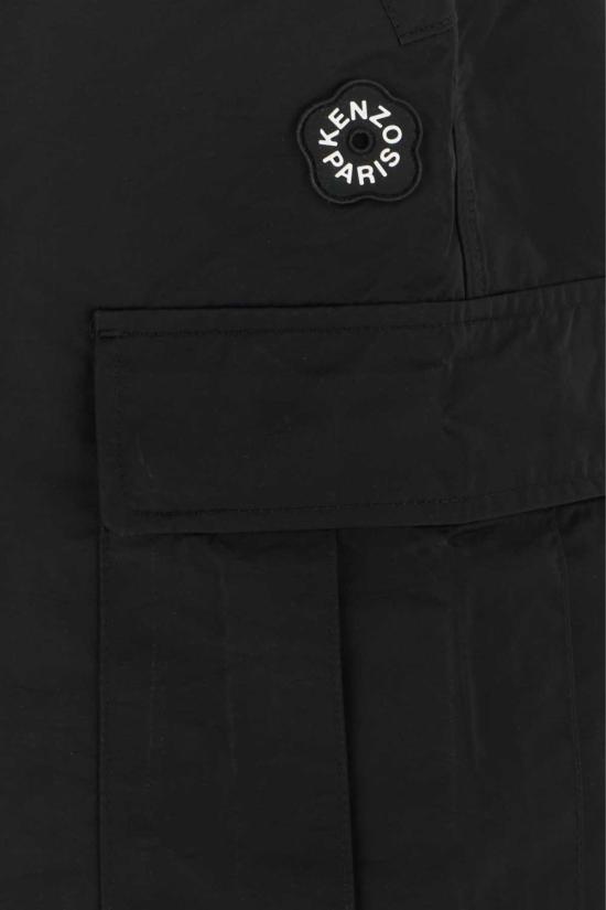  겐조 치노 팬츠 나일론 블렌드 카고 팬츠 - KENZO