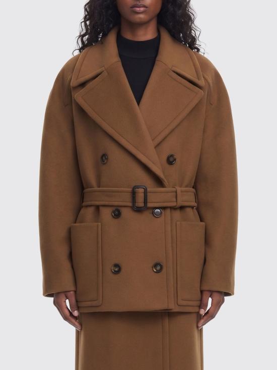 26SS 스텔라 맥카트니 코트 6644703GU765 2757 Coffee