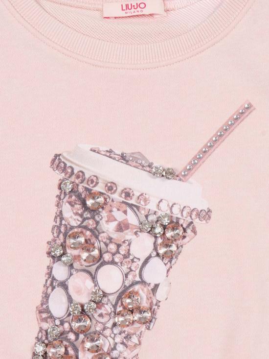 26SS [키즈] 리우조 풀오버 GA6042FS858 41309 White - LIU JO