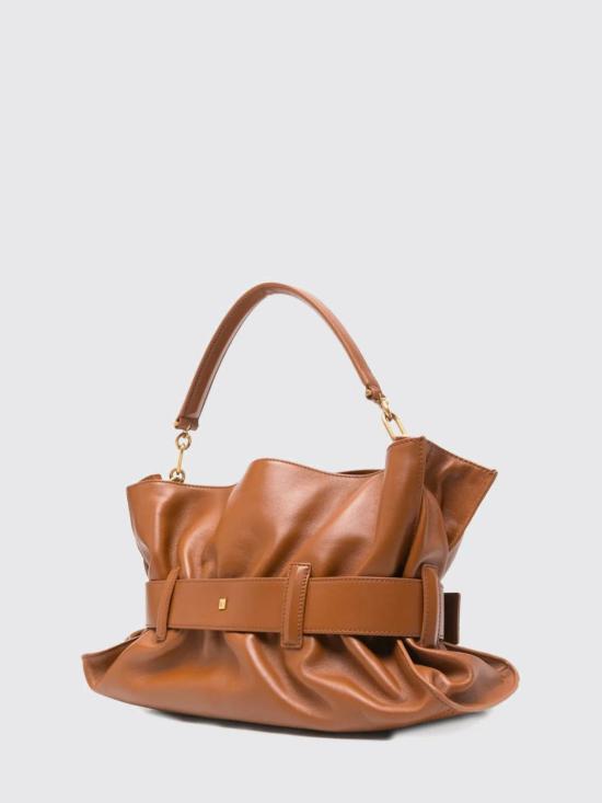 26SS 발망 숄더백 GN0KK990LSAX 8DF Brown - BALMAIN