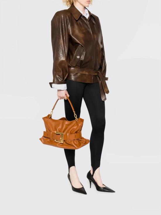 26SS 발망 숄더백 GN0KK990LSAX 8DF Brown - BALMAIN