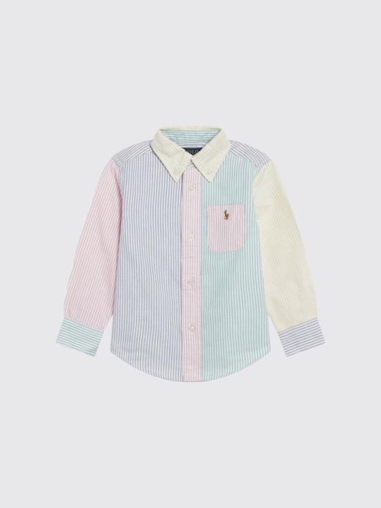 26SS [키즈] 폴로 랄프로렌 셔츠 322B13800 001 Striped