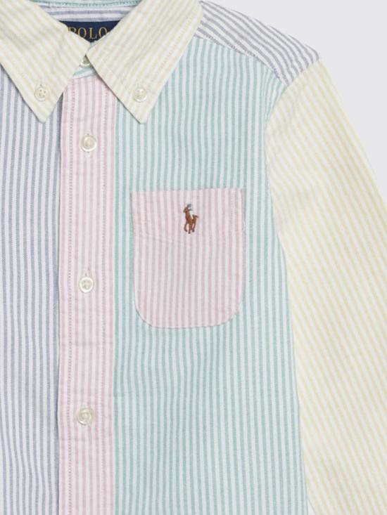 26SS [키즈] 폴로 랄프로렌 셔츠 322B13800 001 Striped - POLO RALPH LAUREN