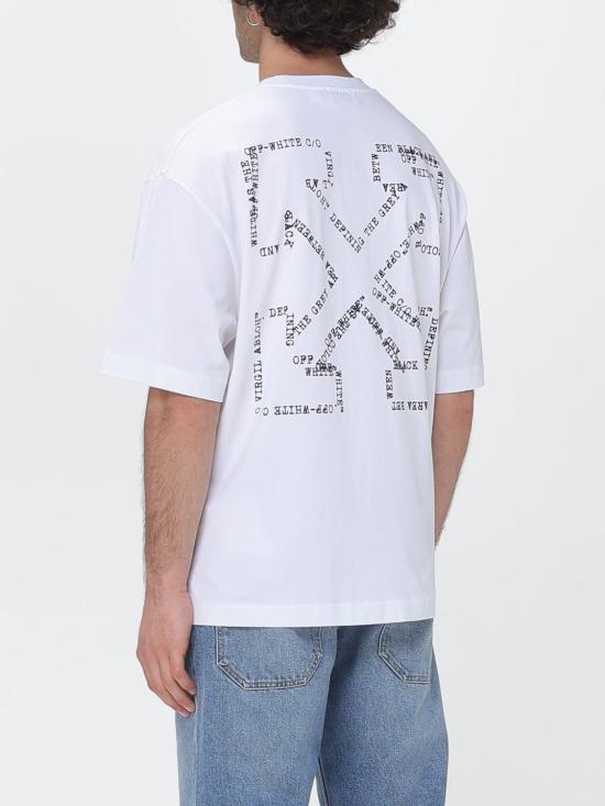 26SS 오프화이트 반팔 티셔츠 44MAA120S26J00K100 1000 White - OFF WHITE