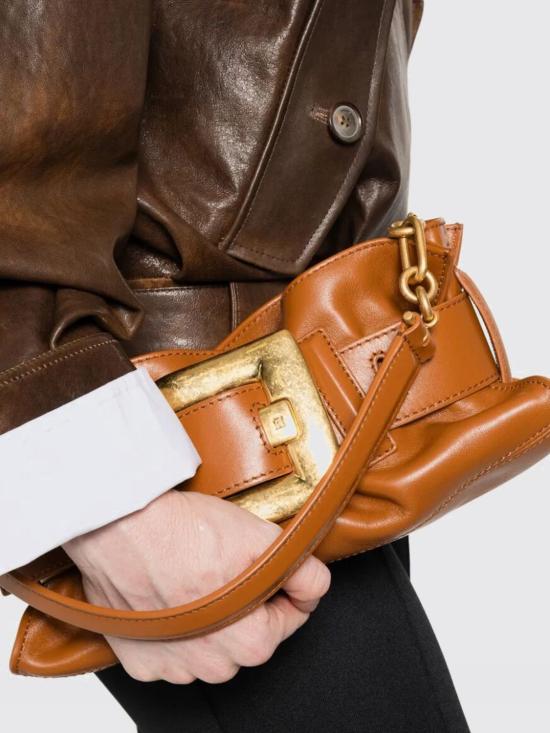 26SS 발망 숄더백 GN0AE994LSAX 8DF Brown - BALMAIN