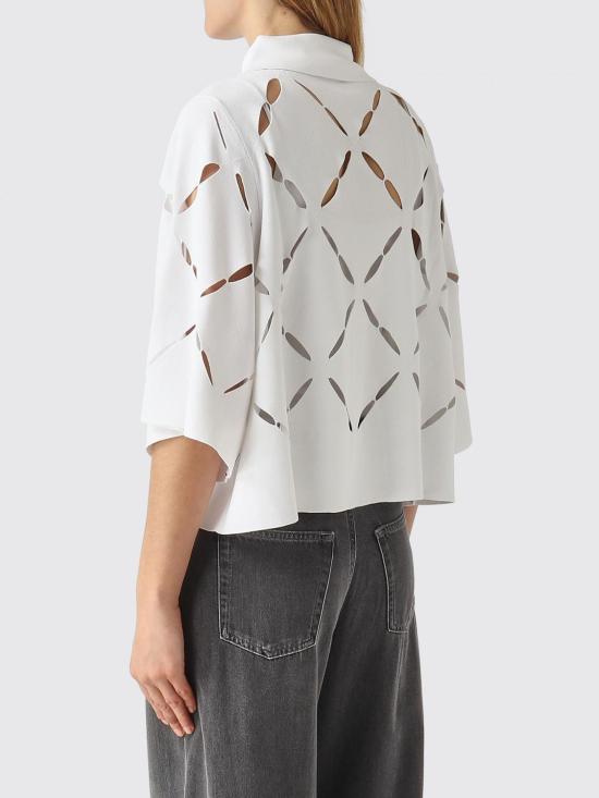 26SS 리비아나 콘티 폴로 티셔츠 F6SA90 A01 White - LIVIANA CONTI