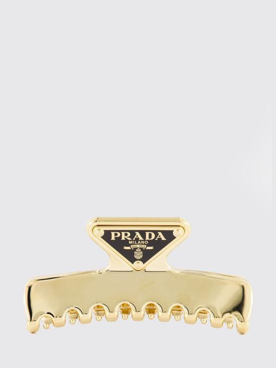 26SS 프라다 헤어 액세서리 1IF1032BA6 F0056 Gold