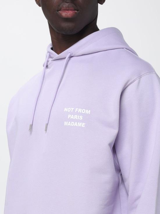 26SS 드롤드무슈 긴팔 티셔츠 KHO162CO127 LAV Violet - DROLE DE MONSIEUR