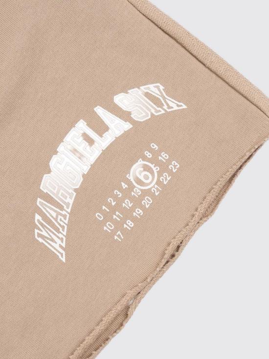 26SS [키즈] MM6 메종마르지엘라 쇼츠/버뮤다 M60965MM04H M6C48 Dove Grey - MM6 MAISON MARGIELA
