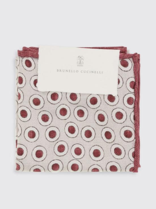 26SS 브루넬로 쿠치넬리 머플러/스카프 MX8720091 C003 Cherry