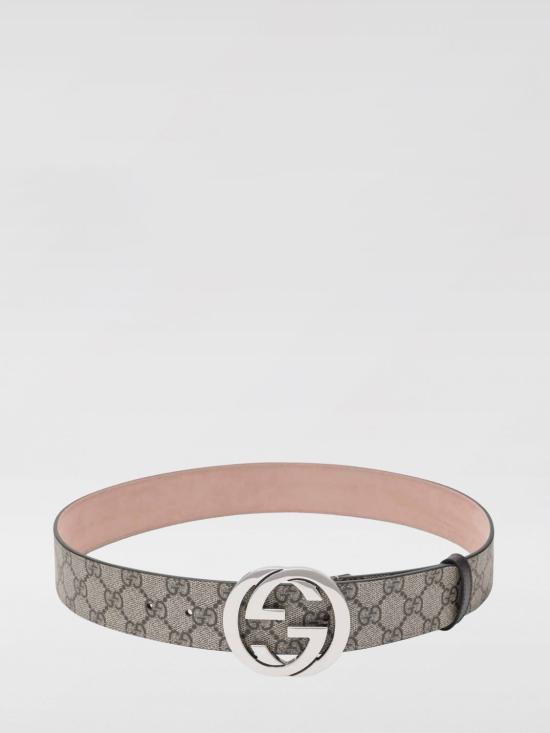 26SS 구찌 GG 슈프림 G 버클 벨트 411924KGDHN 9643 Beige - GUCCI