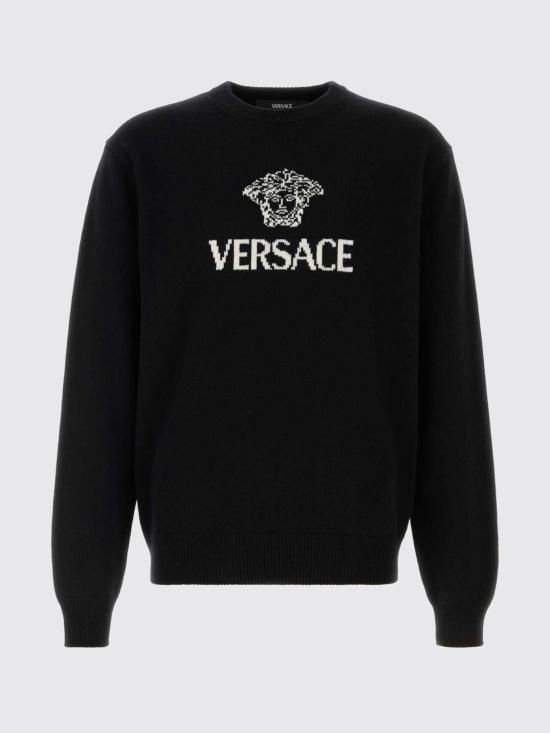 26SS 베르사체 스웨터 10218021A17027 1B000 Black - VERSACE