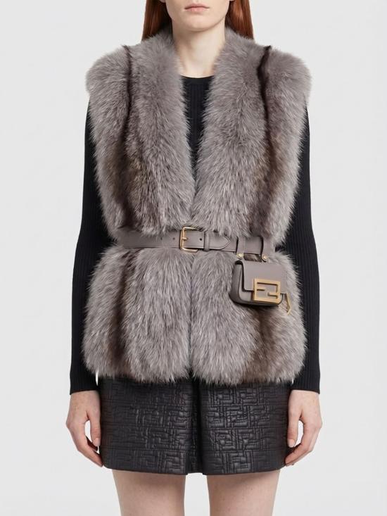 26SS 펜디 코트 FNG549PL4 F0UU1 Steel