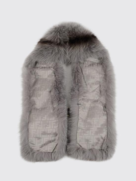 26SS 펜디 코트 FNG549PL4 F0UU1 Steel - FENDI