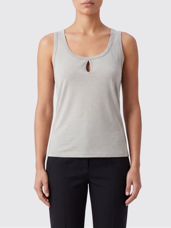 26SS 빅토리아 베컴 탑 1226JTP007237A MAGNESIUM Grey