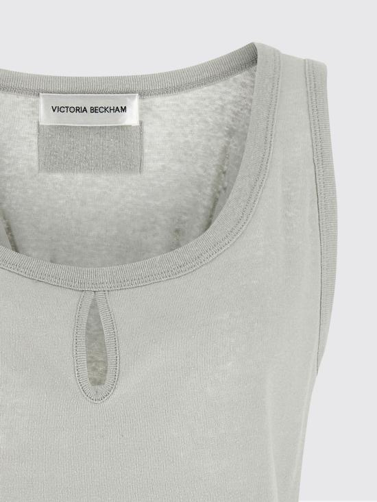 26SS 빅토리아 베컴 탑 1226JTP007237A MAGNESIUM Grey - VICTORIA BECKHAM