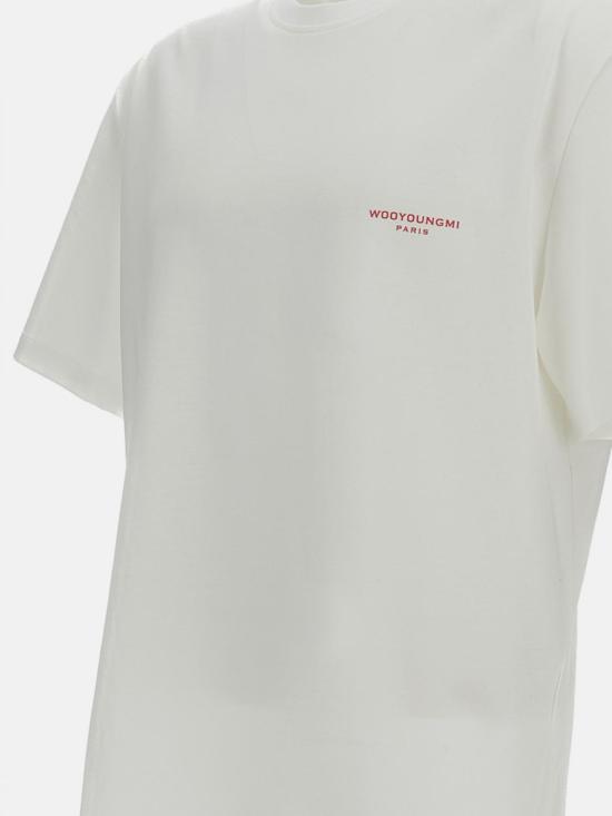 26SS 우영미 반팔 티셔츠 W261TS09 714W White - WOOYOUNGMI