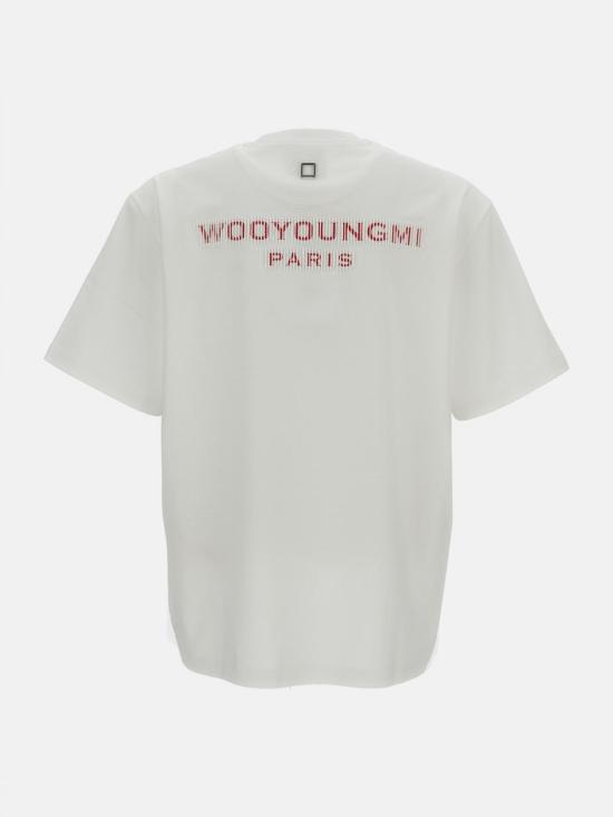 26SS 우영미 반팔 티셔츠 W261TS09 714W White - WOOYOUNGMI