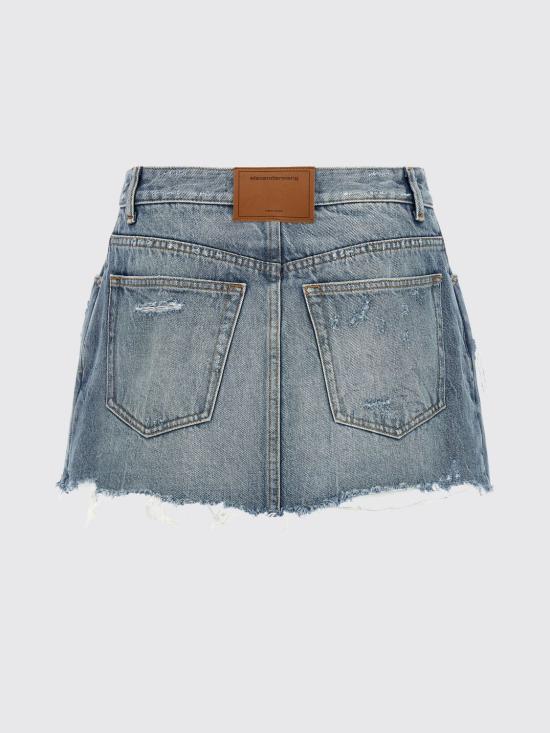 26SS 알렉산더 왕 스커트 4DC2265153 427D Blue - ALEXANDER WANG