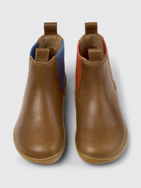 26SS [키즈] 캠퍼 슈즈 K900326 007 TWINS 0 Brown - CAMPER