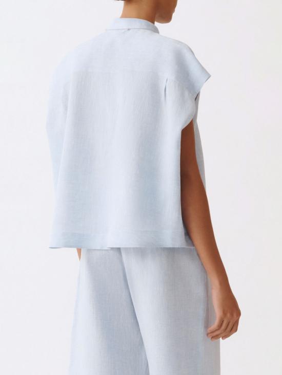 26SS 파비아나 필리피 셔츠 CAD276F762M163 5156 Gnawed Blue - FABIANA FILIPPI