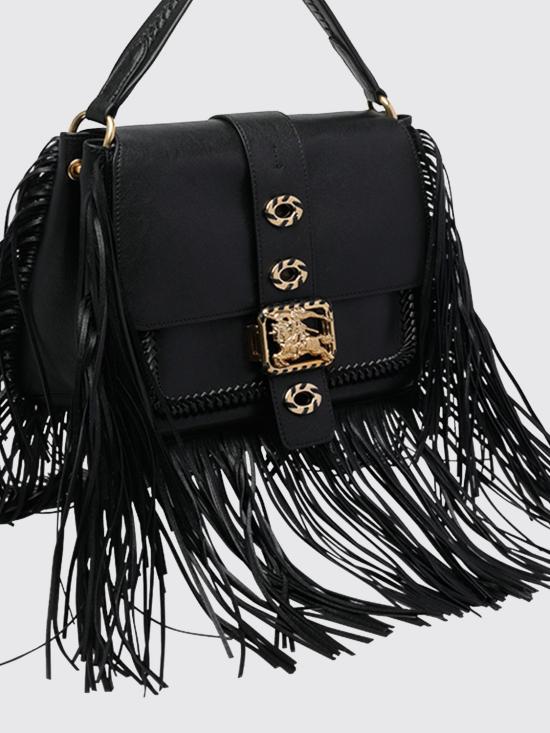 26SS 버버리 스몰 라이더 백 8126286 Black - BURBERRY