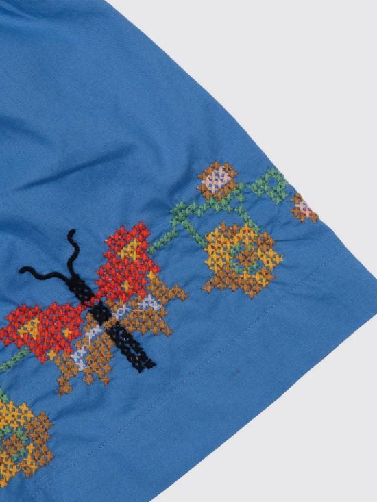 26SS [키즈] 몰로 쇼츠/버뮤다 2S26H121 5649 Blue - MOLO